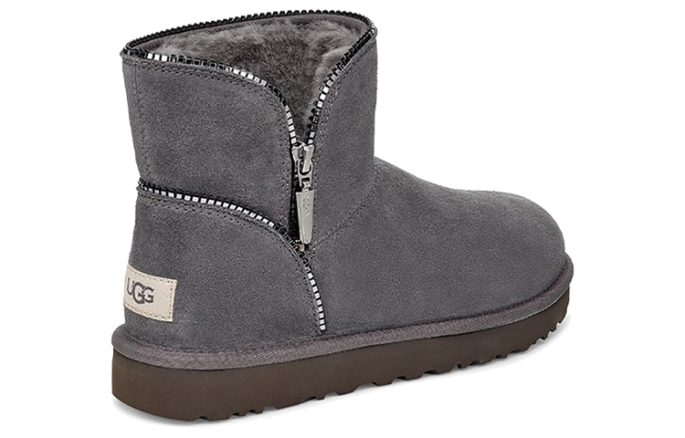 Lookbook (W) UGG Clásico Mini Novelty Florence 'Gris' 1110697-CHRC