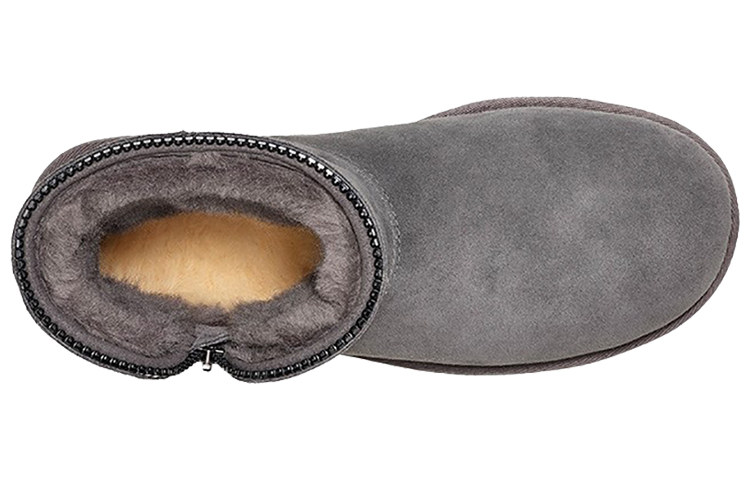 Shop (W) UGG Clásico Mini Novelty Florence 'Gris' 1110697-CHRC