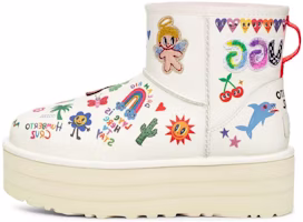 (Women) UGG Classic Platform Boot 'Pop Sketch' 1153065-WHT