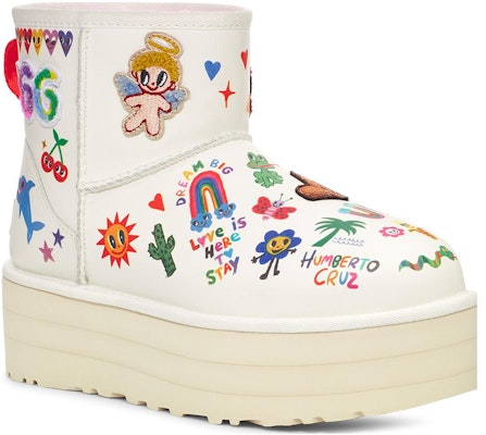 (W) UGG Bota Clásica Plataforma 'Pop Sketch' 1153065-WHT Lookbook (W) UGG Bota Clásica Plataforma 'Pop Sketch' 1153065-WHT