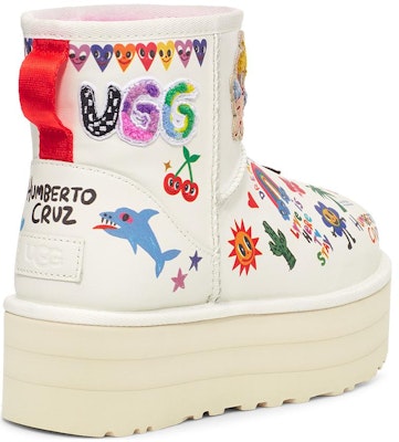 (W) UGG Bota Clásica Plataforma 'Pop Sketch' 1153065-WHT Shop (W) UGG Bota Clásica Plataforma 'Pop Sketch' 1153065-WHT