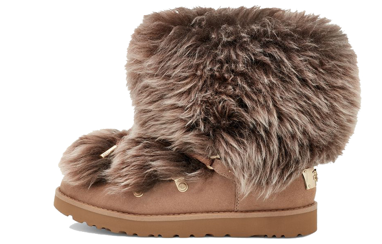 Buy (W) UGG Classic Posh Mini Bulu 'Coklat' 1123531-BCHW