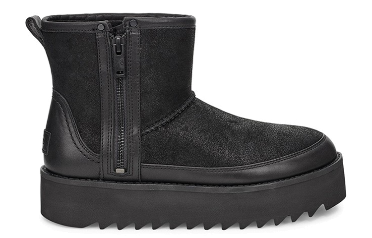 Order (W) UGG Classique Rebel Biker Mini 1105314-BLK