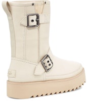 (W) UGG Bone Classic Rebel Biker Boot Pendek 1106913-BONE Shop (W) UGG Bone Classic Rebel Biker Boot Pendek 1106913-BONE