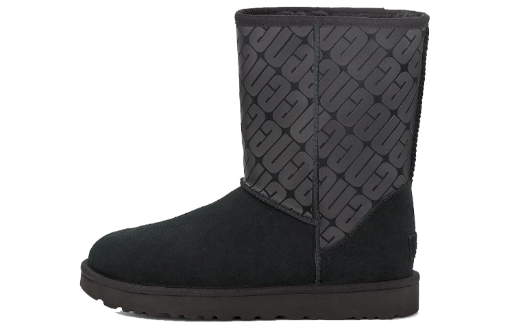 Buy (W) 어그 클래식 숏 2 블랙 그레이 (UGG 클래식 숏2 블랙그레이) 1129450-BLK