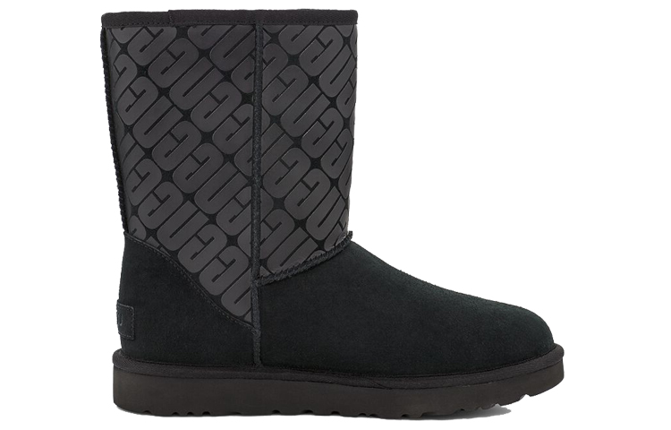 Order (W) 어그 클래식 숏 2 블랙 그레이 (UGG 클래식 숏2 블랙그레이) 1129450-BLK