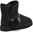 Shop (W) UGG Clásico Charm Mini Forrado de Lana Negro 1112493-BLK