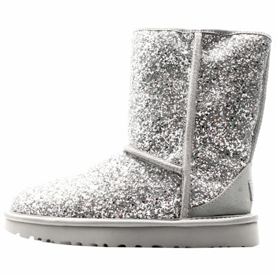 (Women) UGG Classic Short 'Cosmos Glitter - Silver' 1105390-SLVR Buy (Women) UGG Classic Short 'Cosmos Glitter - Silver' 1105390-SLVR