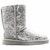(Women) UGG Classic Short 'Cosmos Glitter - Silver' 1105390-SLVR