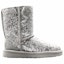 Order (Women) UGG Classic Short 'Cosmos Glitter - Silver' 1105390-SLVR