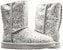(Women) UGG Classic Short 'Cosmos Glitter - Silver' 1105390-SLVR