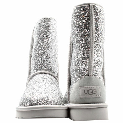 (Women) UGG Classic Short 'Cosmos Glitter - Silver' 1105390-SLVR Shop (Women) UGG Classic Short 'Cosmos Glitter - Silver' 1105390-SLVR