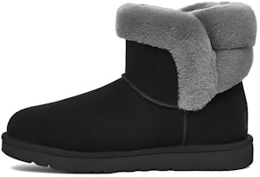 (Women) UGG Saniya Mini Suede Classic Boot 'Black' 1153512-BLK (Women) UGG Saniya Mini Suede Classic Boot 'Black' 1153512-BLK