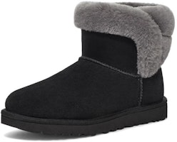 Order (W) UGGサニヤミニブーツ (ブラック) 1153512-BLK
