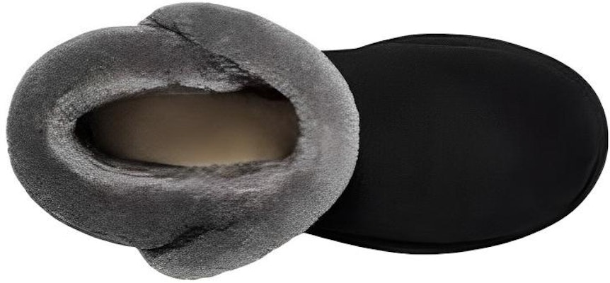 (Women) UGG Saniya Mini Suede Classic Boot 'Black' 1153512-BLK Shop (Women) UGG Saniya Mini Suede Classic Boot 'Black' 1153512-BLK