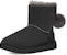 (W) UGG Mini Bailey Fuzzy Bow 'Hitam' 1132018-BLK