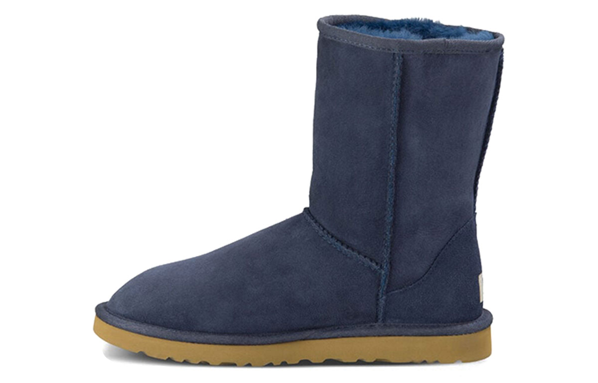 (W) UGG Classic Short 'Navy Blue'