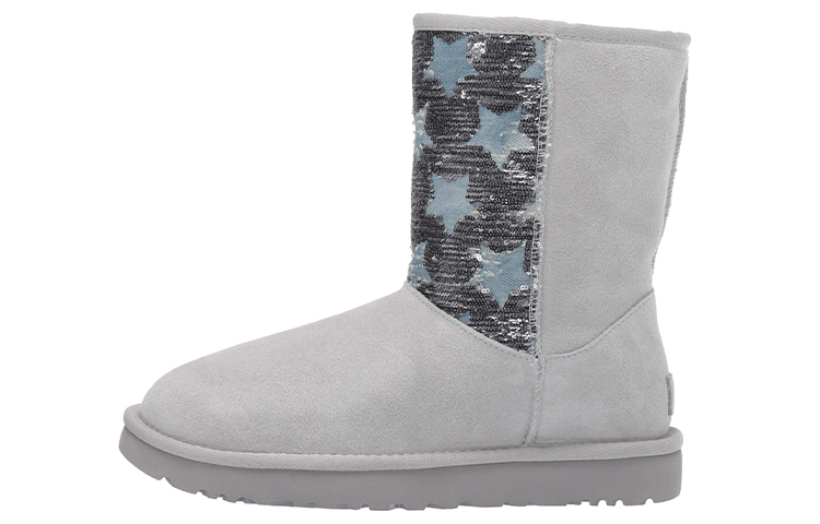 Buy (W) UGG Classic Pendek 'Sequin Stars Kelabu' 9333160-GREY