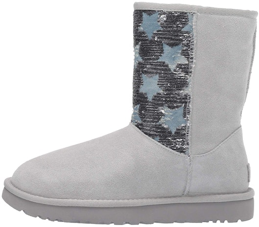 women-ugg-classic-short-sequin-stars-grey-9333160-grey