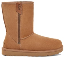 Order (Women) UGG Classic Short Bailey Zip 'Chestnut' 1144043-CHE