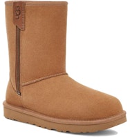 Lookbook (Women) UGG Classic Short Bailey Zip 'Chestnut' 1144043-CHE