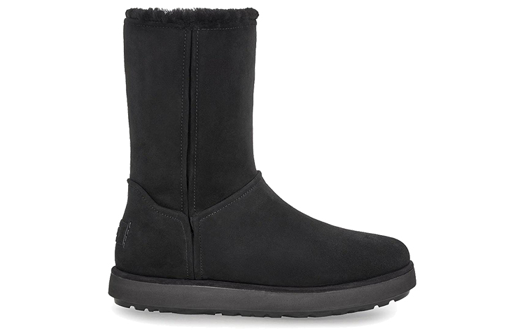 (W) UGG Classic Short Blvd Snow Boots Black 圖 2