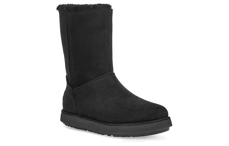 (W) UGG Classic Short Blvd Snow Boots Black 圖 3