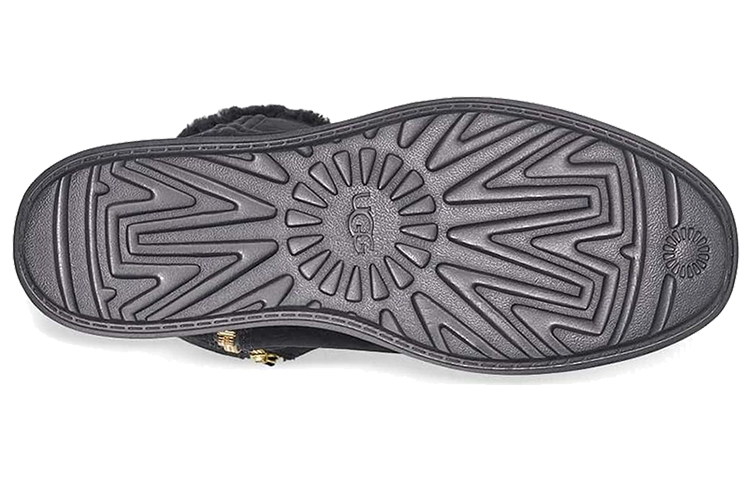 (W) UGG Classic Short Blvd Snow Boots Black 圖 6