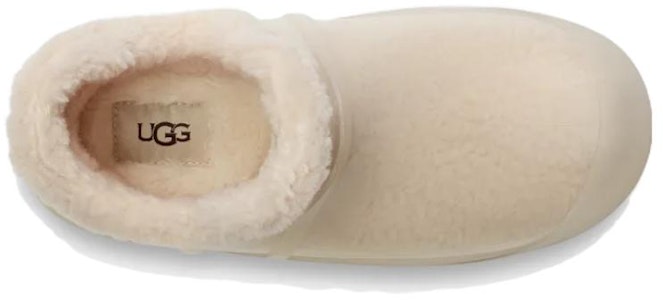 UGG 皮革 圓頭套腳 短筒靴 女款 米色 Purchase UGG 皮革 圓頭套腳 短筒靴 女款 米色