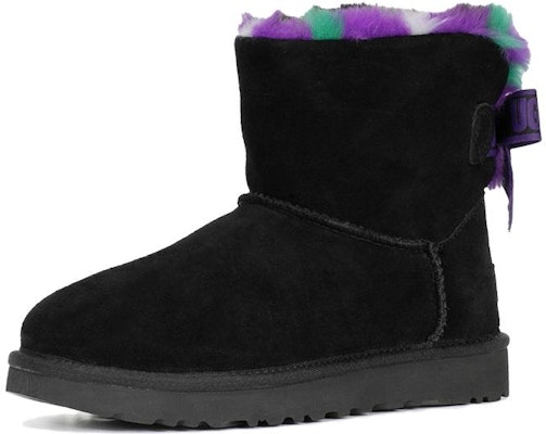 (W) UGG But Mini Bailey Bow Plaid Punk 'Hitam Ungu' 1130594-BLK Order (W) UGG But Mini Bailey Bow Plaid Punk 'Hitam Ungu' 1130594-BLK
