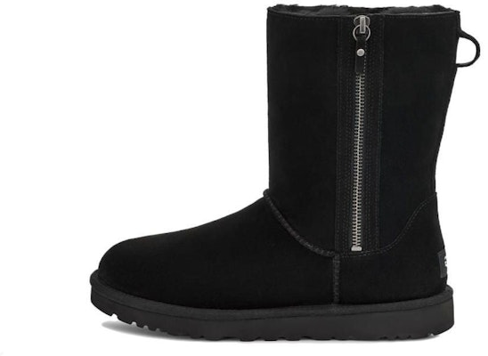 (Women) UGG Classic Short Zip 'Black' 1153490-BLK Buy (Women) UGG Classic Short Zip 'Black' 1153490-BLK