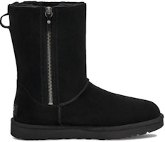 (W) UGG Classic Short Zip 'Hitam' 1153490-BLK Order (W) UGG Classic Short Zip 'Hitam' 1153490-BLK