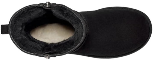 (W) UGG Classic Short Zip 'Hitam' 1153490-BLK Shop (W) UGG Classic Short Zip 'Hitam' 1153490-BLK