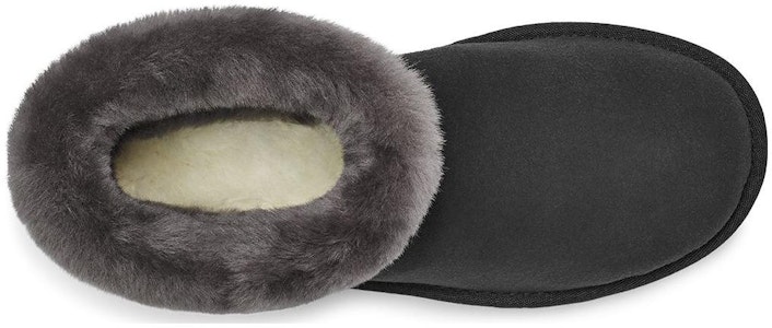 UGG 羊毛舒適休閒 低筒 雪地靴 女款 黑色 Shop UGG 羊毛舒適休閒 低筒 雪地靴 女款 黑色