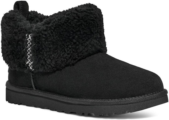 (Women) UGG Classic Ultra Mini Braid 'Black' 1151750-BLK Order (Women) UGG Classic Ultra Mini Braid 'Black' 1151750-BLK