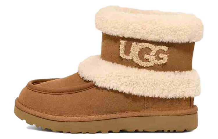 (Women) UGG Classic Ultra Mini Fluff 'Chestnut' 1145410-CHE
