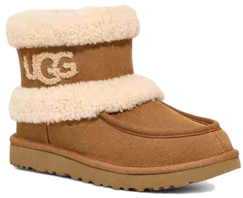 (W) UGG Klasik Ultra Mini Fluff 'Chestnut' 1145410-CHE Lookbook (W) UGG Klasik Ultra Mini Fluff 'Chestnut' 1145410-CHE