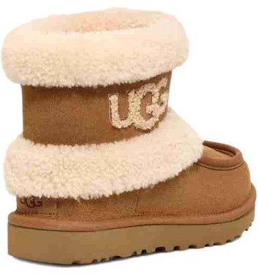 (W) UGG Klasik Ultra Mini Fluff 'Chestnut' 1145410-CHE Shop (W) UGG Klasik Ultra Mini Fluff 'Chestnut' 1145410-CHE