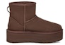 Order (W) UGG Classic Mini Platform 'Burnt Cedar' 1134991-BCDR
