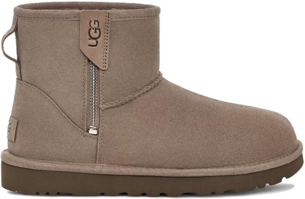 (W) UGG Classic Mini Bailey Zip 'Beige Gris' 1151230-SKP Order (W) UGG Classic Mini Bailey Zip 'Beige Gris' 1151230-SKP
