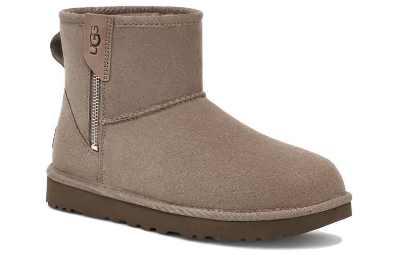 Lookbook (W) UGG Klasik Mini Bailey Zip 'Beige Grey' 1151230-SKP
