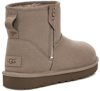(W) UGG Klasik Mini Bailey Zip 'Beige Grey' 1151230-SKP Shop (W) UGG Klasik Mini Bailey Zip 'Beige Grey' 1151230-SKP