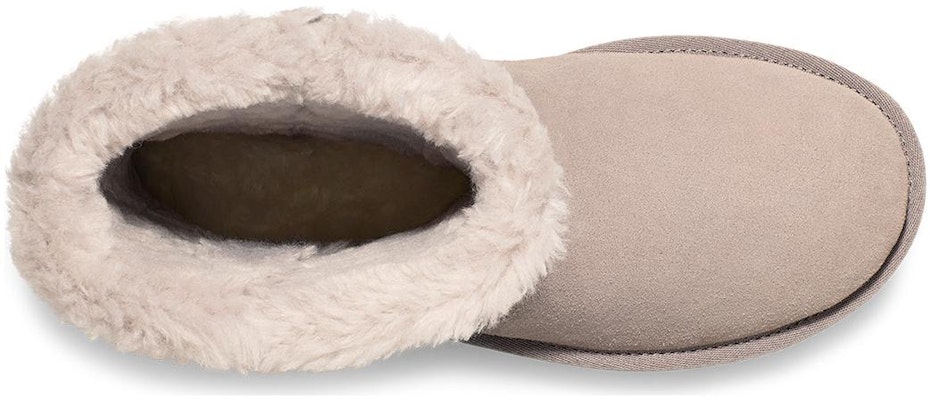 UGG 雙層牛皮 簡約休閒 短筒靴 女款 牡蠣色 Shop UGG 雙層牛皮 簡約休閒 短筒靴 女款 牡蠣色