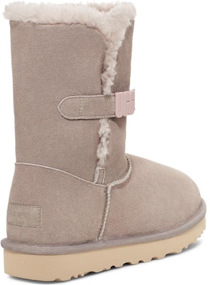 UGG 雙層牛皮 簡約休閒 短筒靴 女款 牡蠣色 Purchase UGG 雙層牛皮 簡約休閒 短筒靴 女款 牡蠣色