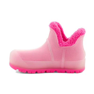 (W) UGG Raincloud Clear Boot 'Taffy Pink'