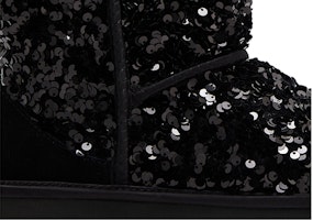 (W) UGG经典短款粗呢亮片靴黑色 1130650-BLK Order (W) UGG经典短款粗呢亮片靴黑色 1130650-BLK