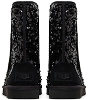 (W) UGG经典短款粗呢亮片靴黑色 1130650-BLK Details for (W) UGG经典短款粗呢亮片靴黑色 1130650-BLK