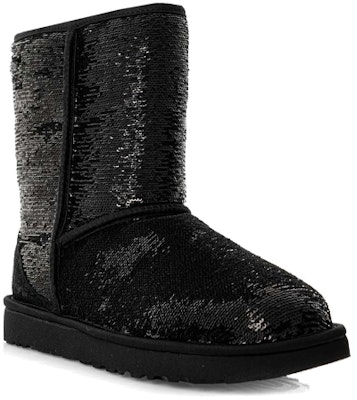 (W) UGG Classic Pendek Cosmos Sequin 1103796-BKGM Lookbook (W) UGG Classic Pendek Cosmos Sequin 1103796-BKGM