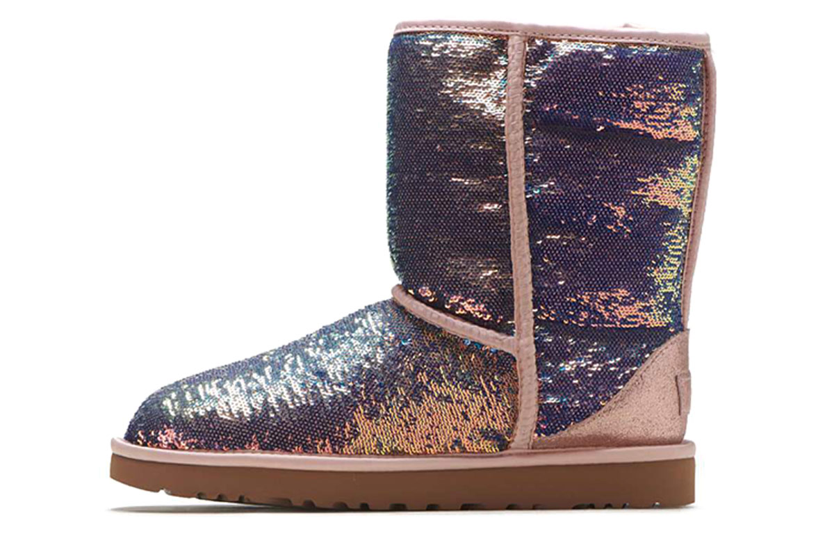 (Women) UGG Classic Short 'Cosmos Sequin - Quartz' 1103796-QRT