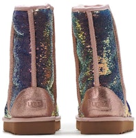 (W) UGG Classic Short Cosmos Sequin Emas Ros Mawar 1103796-QRT Shop (W) UGG Classic Short Cosmos Sequin Emas Ros Mawar 1103796-QRT
